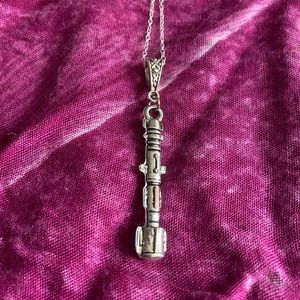 Lightsaber necklace